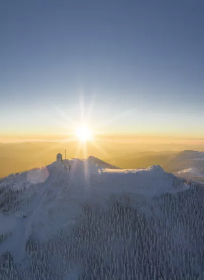 Großer Arber Skigebiet Sunrise 