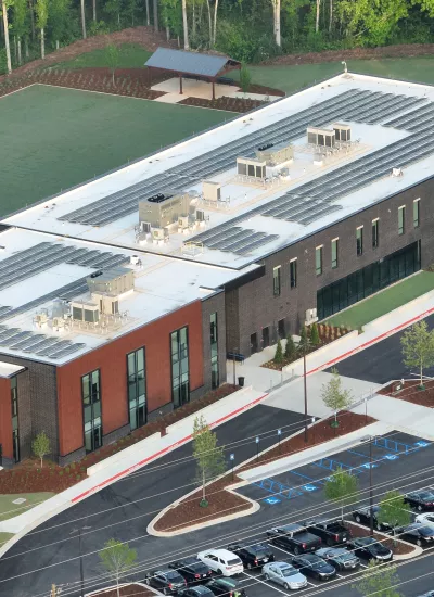 Aerial View of Atlanta Public Safety Training Center