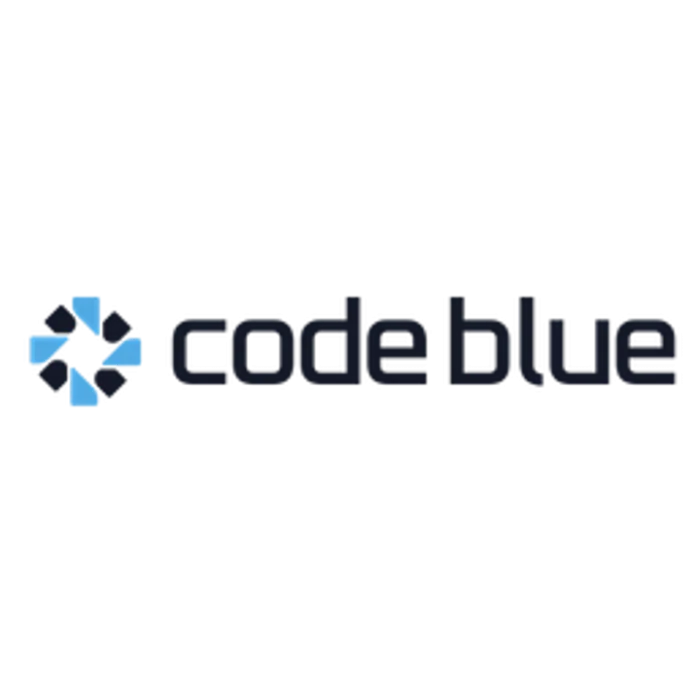 Codeblue logotype.