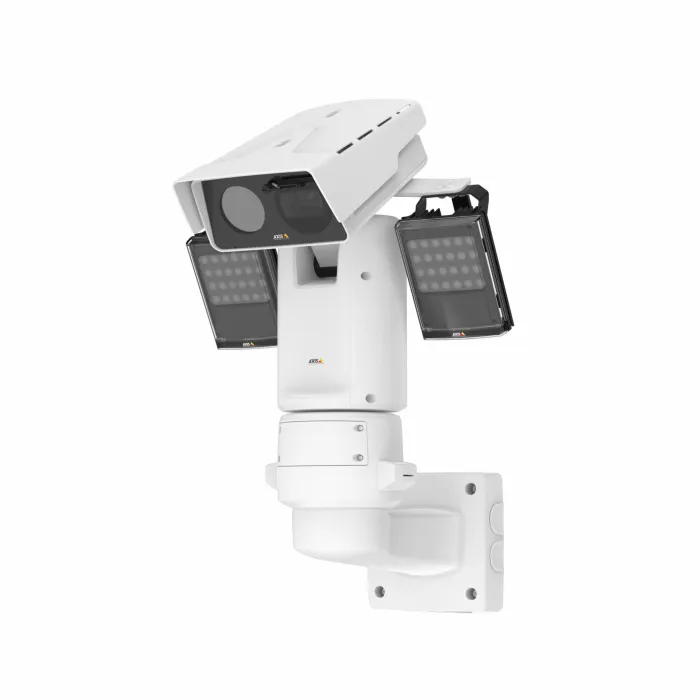 AXIS q8752e viewed from its left angle.