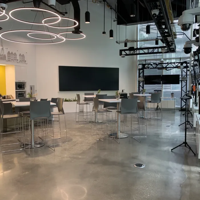view inside AEC Atlanta.