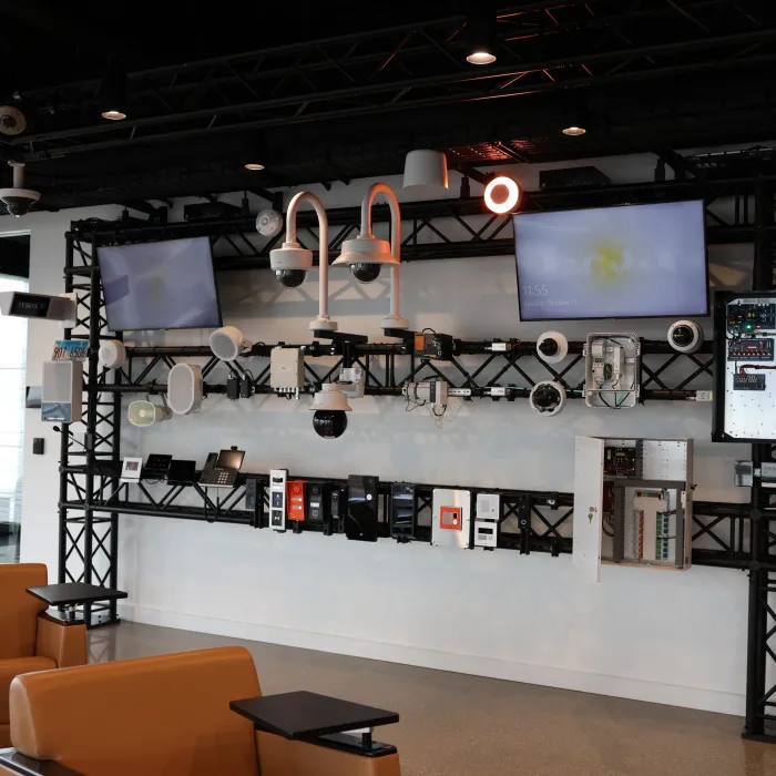 view inside AEC Milwaukee
