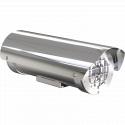 XF40-Q2901 Explosion-Protected Temperature Alarm Camera com gabinete em aço inoxidável.