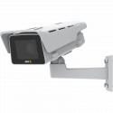 La caméra IP AXIS M1135 IP Camera-E IP Camera bénéficie d'une conception compacte et flexible. La caméra est vue depuis son angle gauche.