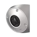 AXIS Q9216-SLV in stainless steel, from the left angle