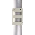 AXIS TD9301 Outdoor Midspan Pole Mount, vu de face. 
