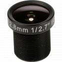 Lens M12 2.8 mm F1.6 IR, vue de face