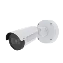AXIS P1465-LE Bullet Camera blanca y con el logotipo de Axis