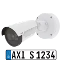 AXIS P1465-LE-3 License Plate Verifier Kit, visto desde su ángulo izquierdo