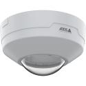 white cover with clear dome vandal resistant