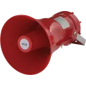 Red AXIS XC1311 Explosion-Protected Horn Speaker.