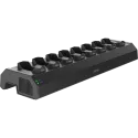 AXIS W701 Mk II Docking Station 8-bay, viewed from its left angle