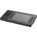 Black AXIS C6110 Network Paging Console vista desde la izquierda