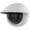 White AXIS M4225-LVE Dome Camera viewed from its left