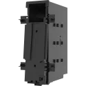 Black AXIS TA4602 Installation Back Box viewed from its left angle