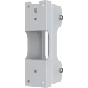 AXIS TQ9302 Pole Mount, blanc, vue de son angle gauche