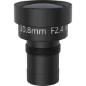 Black Lens M14 30.8 mm F2.4 IR von vorne betrachtet