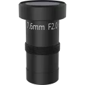 Black Lens M14 7.6 mm F2.0 IR von vorne betrachtet