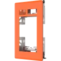 Orange AXIS TI8205 Safety Recessed Mount viewed from its left angle