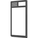 Black AXIS TI8909 Protection Cover viewed from its left angle