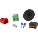 AXIS TQ1955-E Connector Kit con seis piezas de repuesto en el monitor