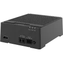 Black AXIS D3110 Mk II Connectivity Hub viewed from its left angle