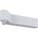 White  AXIS TP3302-E Corner Mount viewed from its left angle.