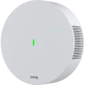 AXIS D6210 Air Quality sensor, white polycarbonate casing, viewed from the left 