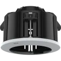 Black AXIS TP5202-E Recessed Mount viewed from its front