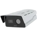 AXIS Q2802-E Bispectral Camera, kolor biały, widok z lewej strony.