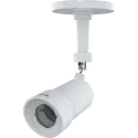 White AXIS TF1805 Bullet Housing viewed from its right side
