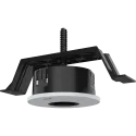 Black AXIS TF3201 Recessed Mount viewed from its left angle