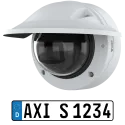 White AXIS P3285-LVE Kit viewed from its left angle