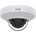 AXIS M3086-V mounted on ceiling, viewed from the front 