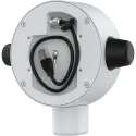  AXIS TP3604-E Cellular Back Box viewed from its left angle. 