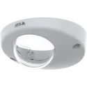 White AXIS TP3843 Dome Cover Clear viewed from it right angle