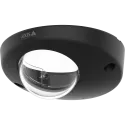 Black AXIS TP3844 Dome Cover Black viewed from its right angle