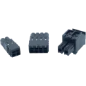 Black AXIS TP1902-E Connector Kit viewed from its front