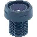 Lens M12 3.6mm viewed from its front side.