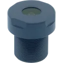 Camera viewed from its front side.