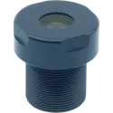 Lens M12 8mm viewed from its front side.