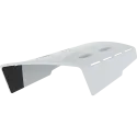 White AXIS TP1808-E Weathershield viewed from its left angle. 