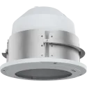 Steel AXIS TQ6202-E Recessed Mount viewed from its front.