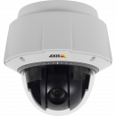 IP Camera AXIS Q6044-E has electronic image stabilization, vandal-resistant and shock detection. Viewed from front.