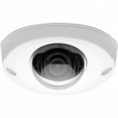 AXIS P3904-R est une caméra IP à la conception compacte et robuste pour la surveillance embarquée. La caméra est vue de face. 