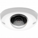 AXIS P3904-R is an IP camera in compact, rugged design for onboard surveillance. The camera is viewed from its front.