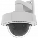 AXIS Q3709-PVE IP Camera mounted on wall from left