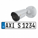 AXIS P1445-LE-3 License Plate Verifier Kit, visto desde su ángulo izquierdo