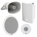 Collage de altavoces de audio