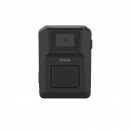 AXIS W101 Body Worn Camera de couleur noire, vue de face